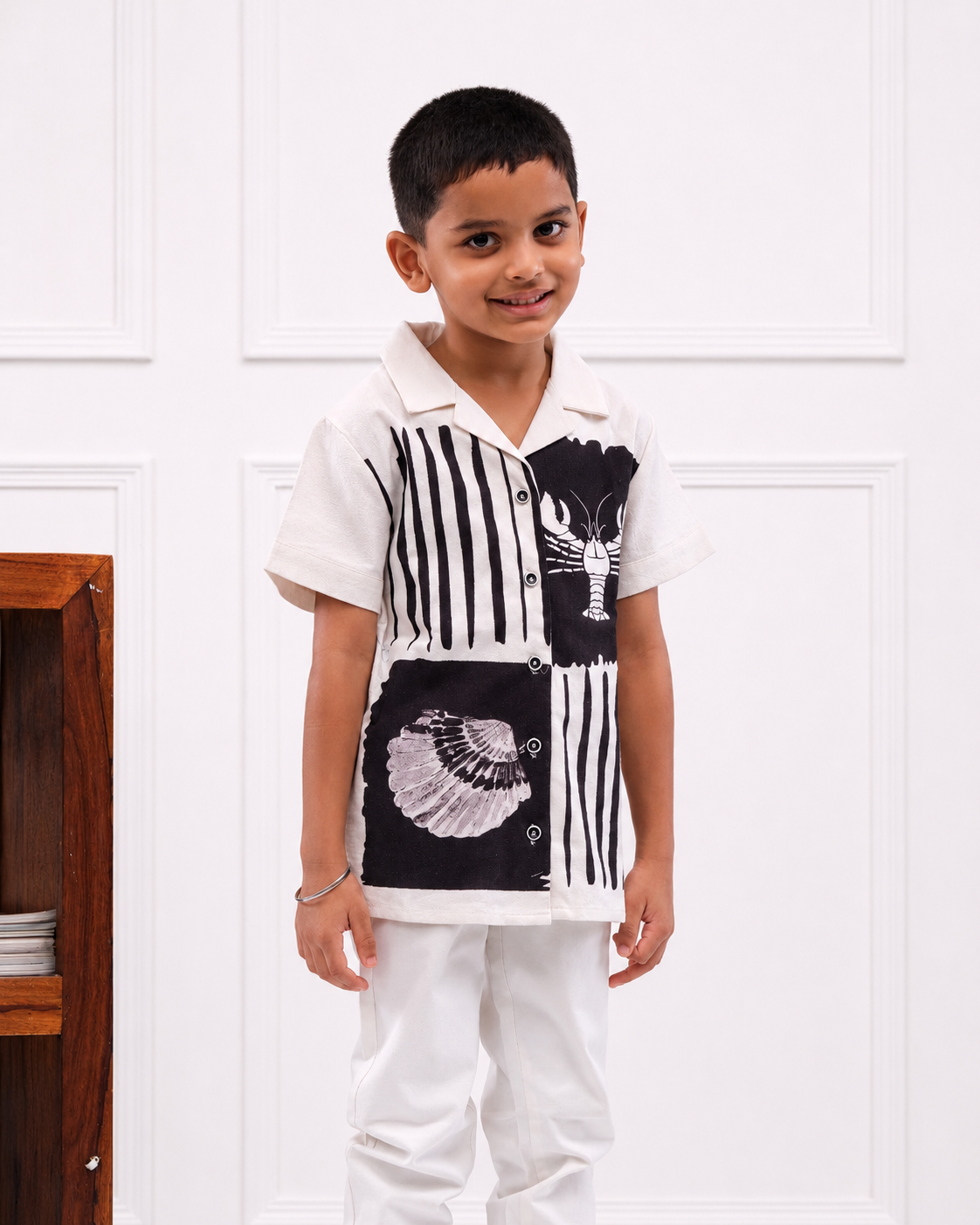 Maxim-De-Winter Boy's White Shirt
