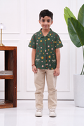 Mowgli - Boy's Green Shirt