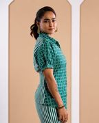 Mindy - Women's Striped Cord-Set