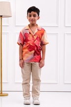 Oz - Boy's Ombre Floral Shirt