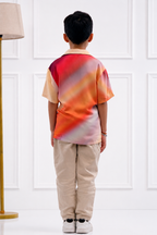 Oz - Boy's Ombre Floral Shirt