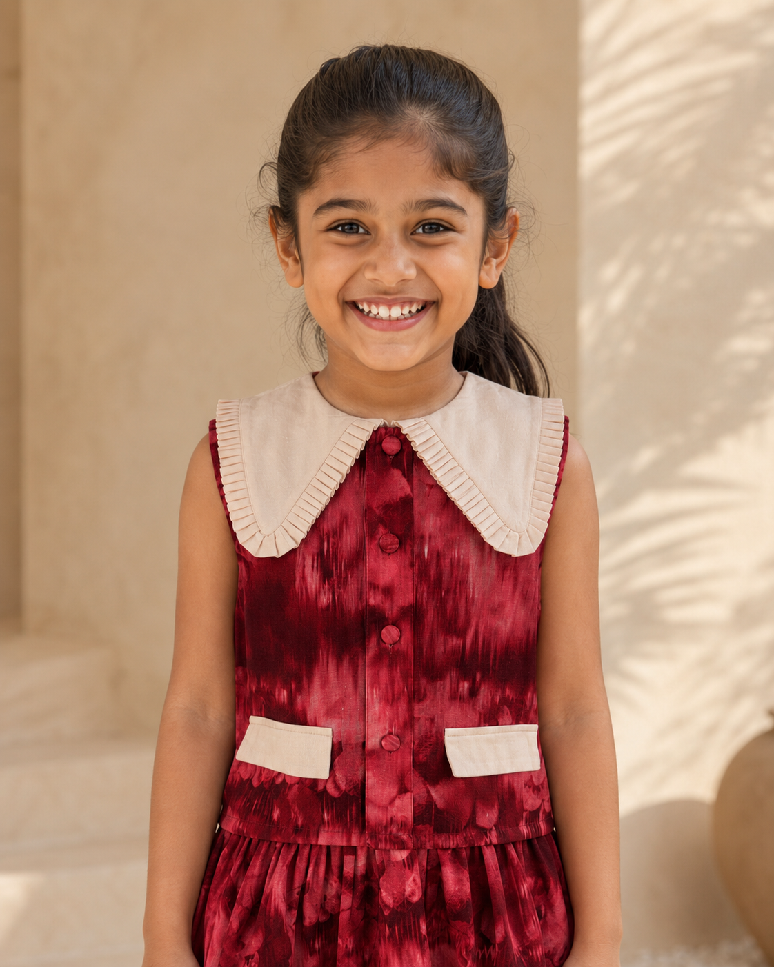 Little Amy - Girls's Shirt & Balloon Skirt