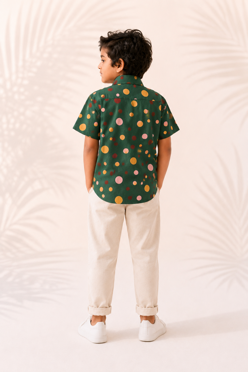 Mowgli - Boy's Green Shirt