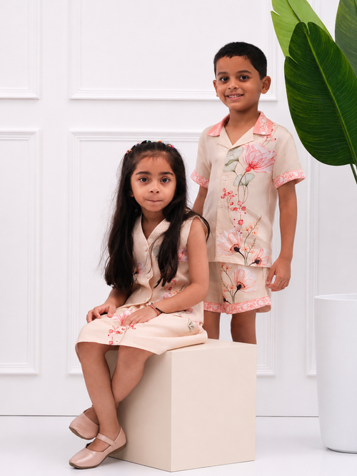Antoine & Sophie - Floral Sibling Combo