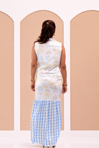Marilla - Women's Shirt & Asymmetrical Skirt Set