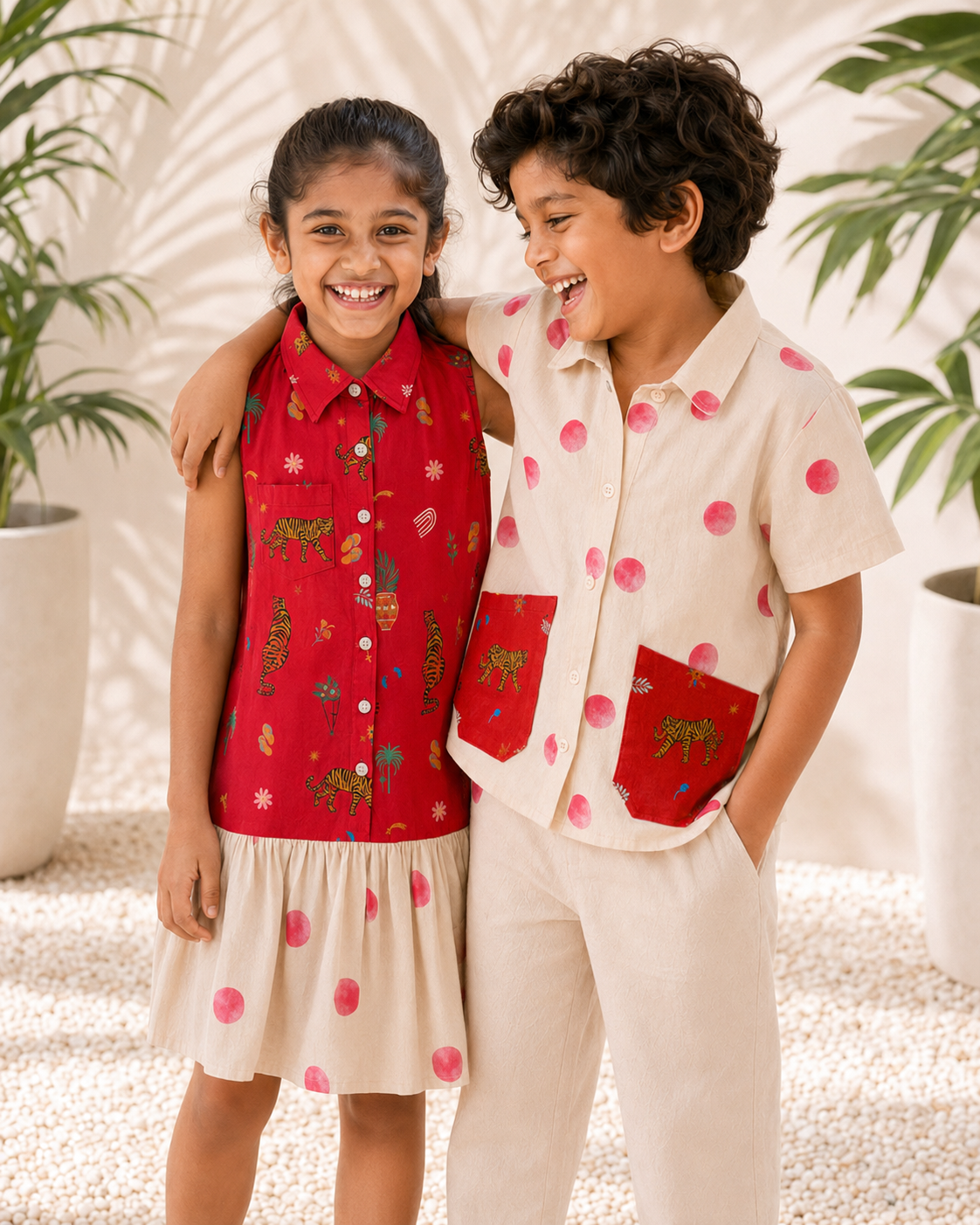 Mowgli Sibling Combo - Red