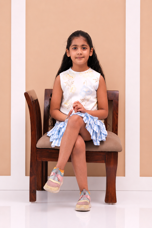 Anne - Girls's Ruffle Dress
