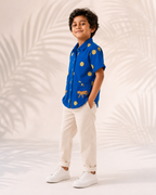 Mowgli - Boy's Blue Shirt