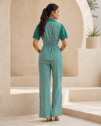 Mindy - Women's Striped Cord-Set