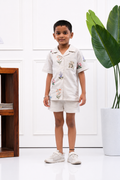 Peter - Boy's Floral Shirt & Shorts