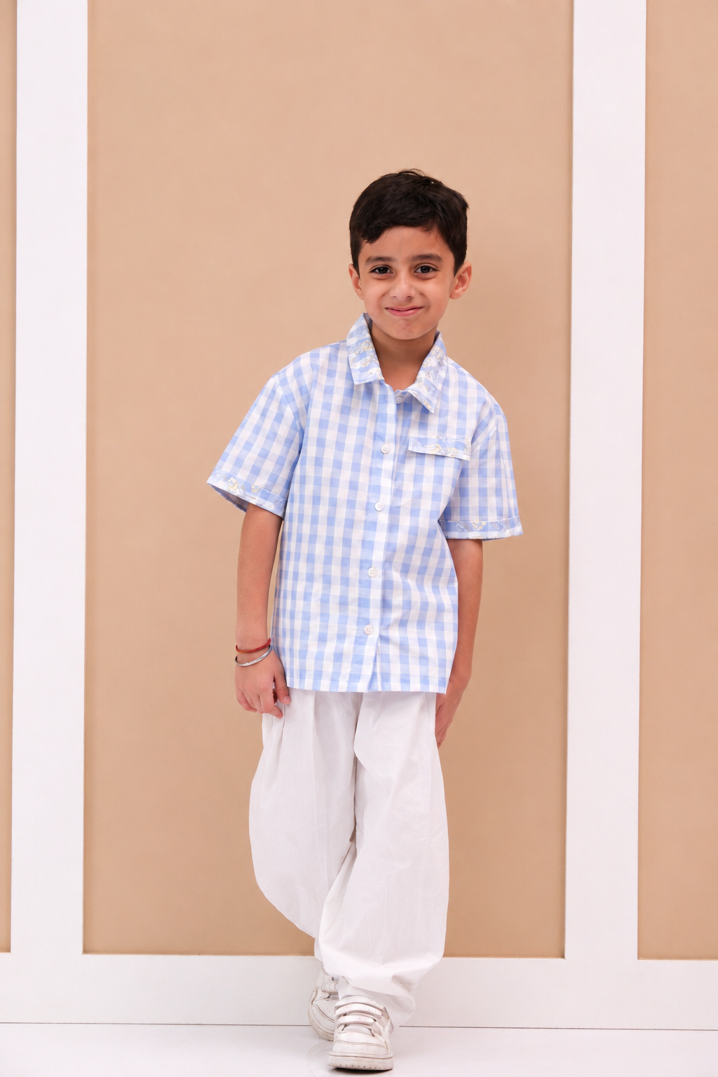 Gilbert - Boy's Checked Shirt