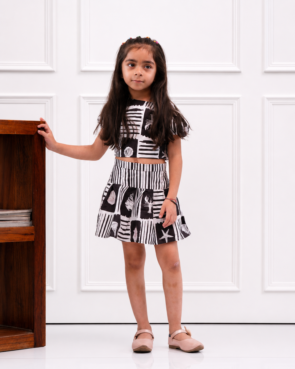 Ocean Block Print Sibling  Combo