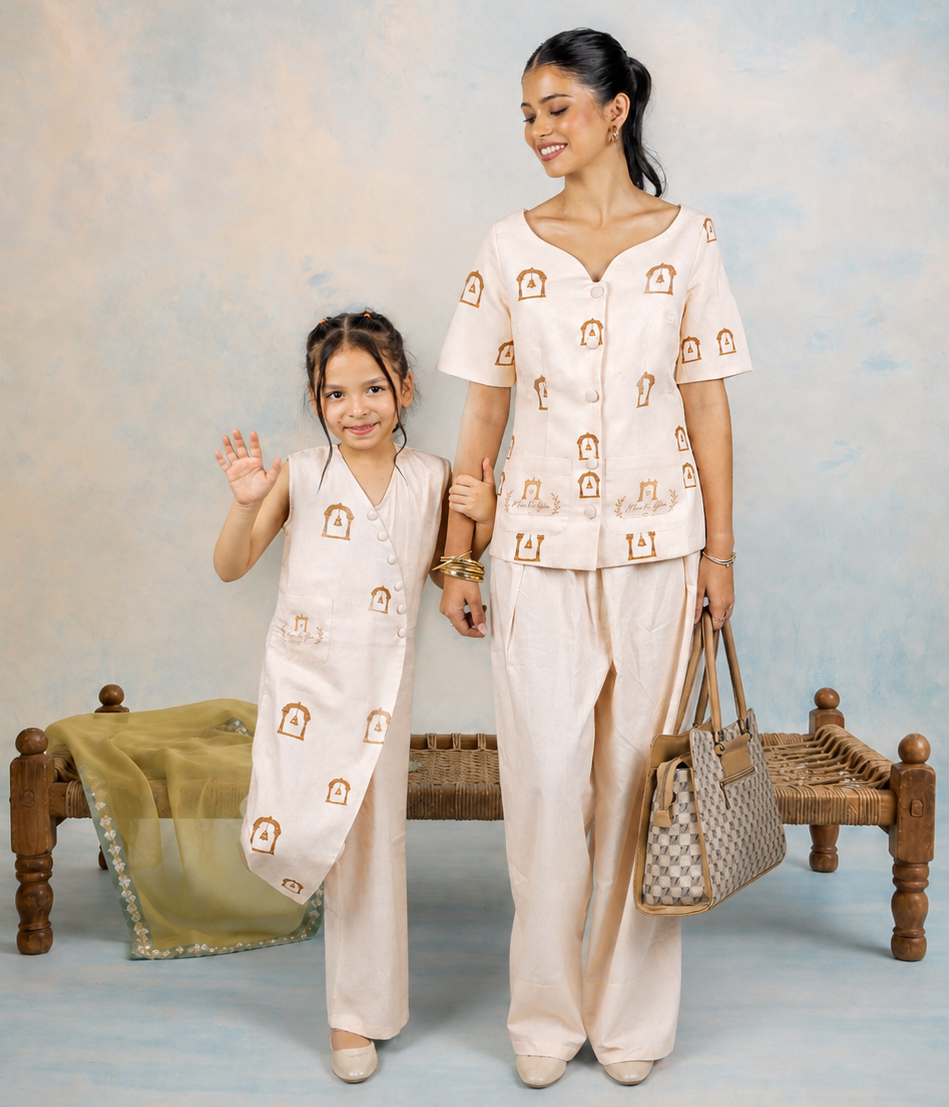 Aangan - Mother Daughter Combo