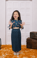 Gulzaar - Girls's Floral Top & Skirt